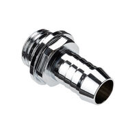 Alphacool HF Anschluss gerade G1/4 Zoll AG auf 10mm ID - chrome