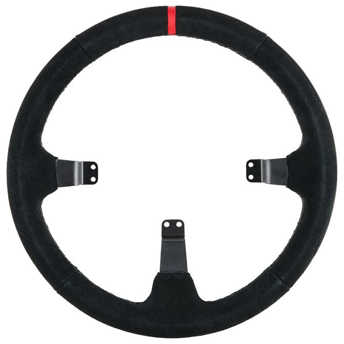 Asetek SimSports GT Rim, gew&ouml;lbt, 340 mm - schwarz, wildleder image number 0