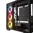 Corsair 2800X RS-R ARGB PC-Geh&auml;use, Mini-Geh&auml;use, mATX, Tempered Glass - inklusive 3x 120-mm-L&uuml;fter, schwarz image number null
