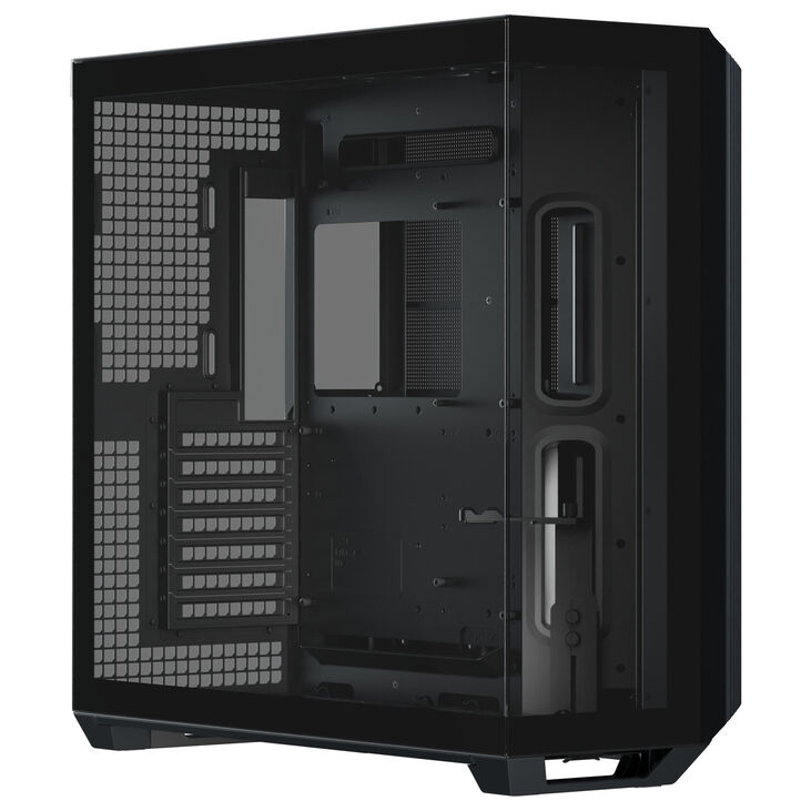 APNX V1 PC-Gehäuse, Midi-Tower, ATX, Tempered Glass - schwarz image number 1
