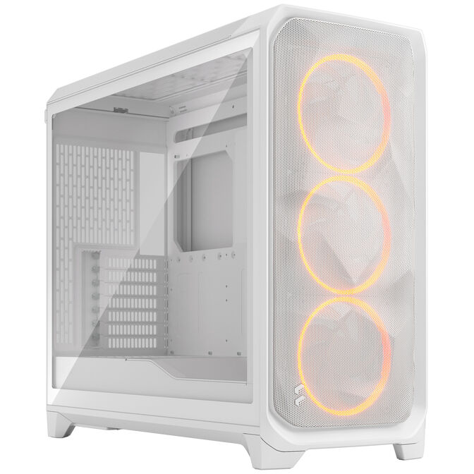 Fractal Design Meshify 3 XL RGB TG PC Geh&auml;use - Big-Tower, E-ATX, Tempered Glass - wei&szlig; image number 0