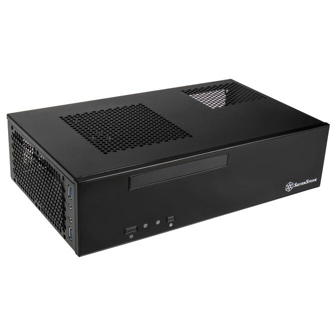 SilverStone SST-ML09B Milo HTPC Case - black image number 0