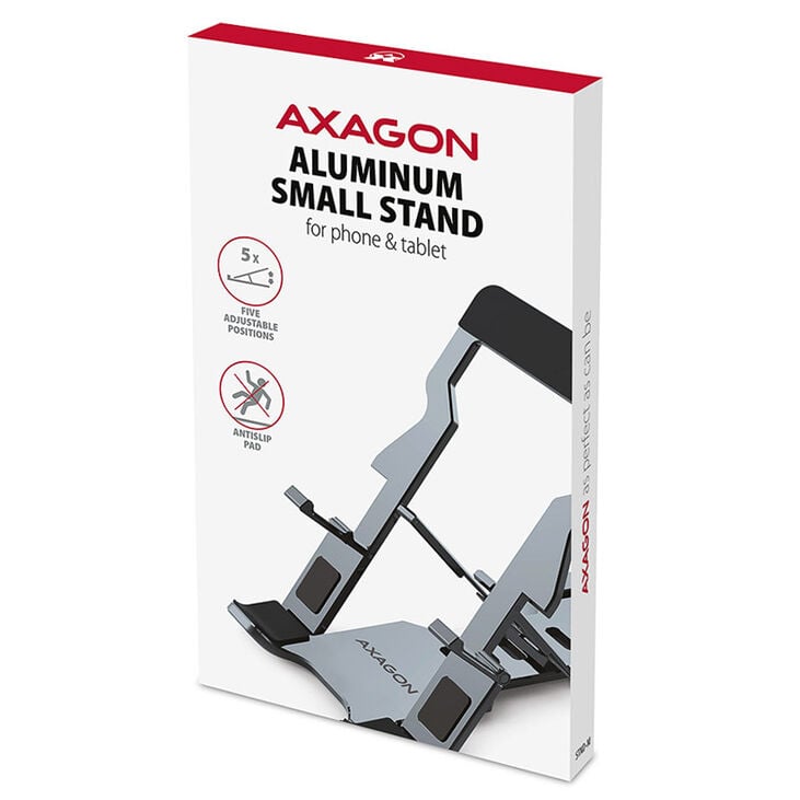 AXAGON STND-M ALU stand for 4 to 10.5 inch smartphones/tablets image number 5
