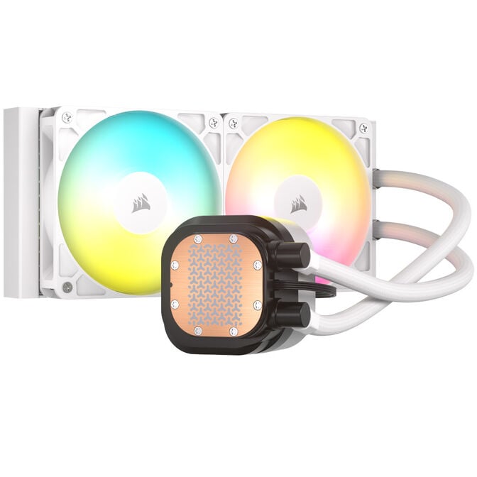 Corsair Nautilus RS 240 ARGB Komplett-Wasserk&uuml;hlung - 240 mm, wei&szlig; image number 2