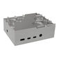Akasa aluminium case for Raspberry Pi 4B with thermal kit - silver
