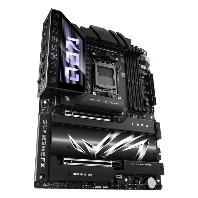 ASUS ROG Crosshair X870E Hero Mainboard, AMD X870E, Sockel AM5, DDR5 image number 7