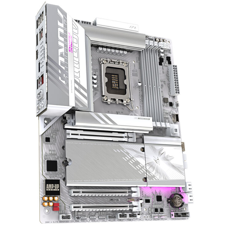 GIGABYTE Z890 Aorus Elite WIFI7 ICE motherboard, socket LGA 1851, Intel Z890, ATX, DDR5 image number 1