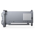 Jonsbo A50 vertical graphics card holder, PCIe 5.0 cable, 175mm - grey image number null