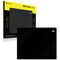 Corsair MM Glass Mauspad, matte Glasoberfl&auml;che, rutschfeste Basis - schwarz, 40cm x 50cm