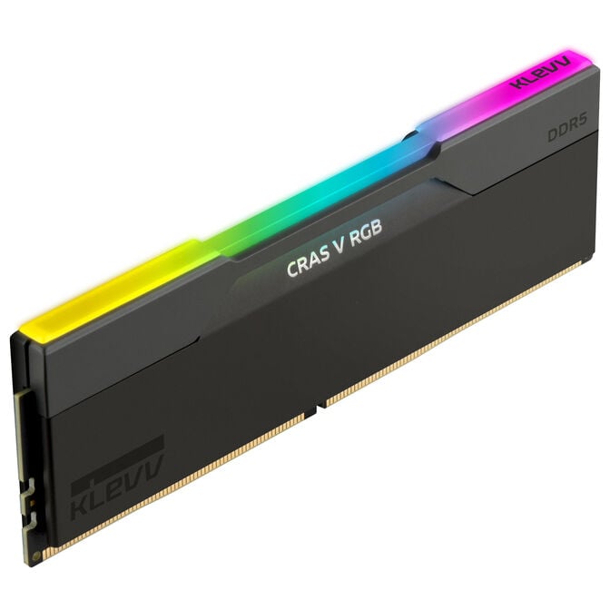 KLEVV CRAS V RGB DDR5-6000 RAM, CL30, XMP 3.0, EXPO - 32 GB Dual-Kit, schwarz image number 4