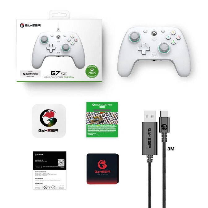 GameSir G7 SE Multiplatform Gamepad Volt Black (Hall-Effect Sticks) Xbox Licensed image number 6