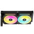 Corsair iCUE LINK H100i RGB LCD AiO Wasserkühlung - 240 mm, schwarz image number null