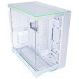 Lian Li O11 Dynamic EVO RGB PC Case Bundle HydroShift II LCD-S 360TL AiO + 3x UNI FAN SL-INF 120 Reverse Blade Fans - White image number null