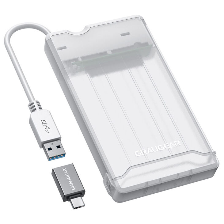 Grey External 2.5" Enclosure image number 0