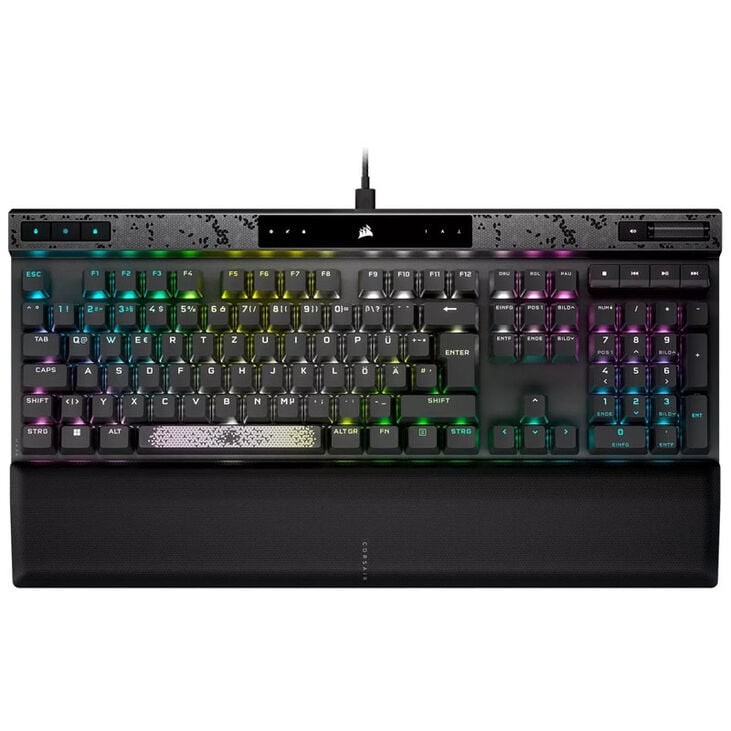 Corsair K70 MAX RGB Magnetic-Mechanical Gaming Keyboard, RGB-Beleuchtung - ISO DE image number 1