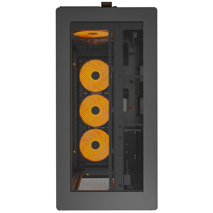 Montech HS01 PRO PC-Gehäuse, Midi-Tower, ATX, aRGB, Tempered Glass - schwarz image number 7