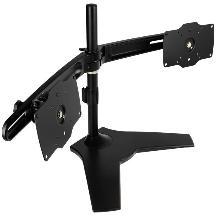 SilverStone SST-ARM23BS-L - Dual Monitorarm - schwarz image number 2