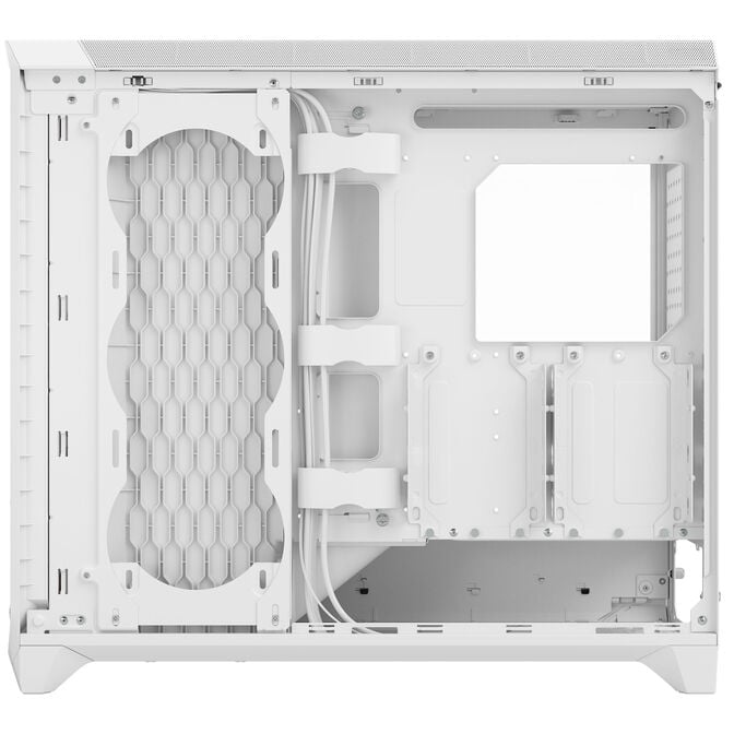 Fractal Design Meshify 3 XL RGB TG PC Geh&auml;use - Big-Tower, E-ATX, Tempered Glass - wei&szlig; image number 10