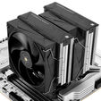 Thermalright Royal Pretor CPU Cooler, Dual Tower - 120mm and 130mm, black image number null