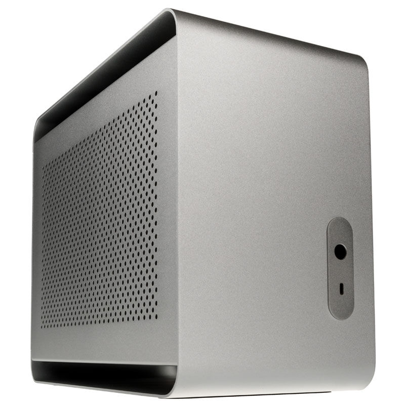 Streacom DA2 Mini ITX Case Silver