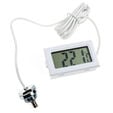Lamptron TS708 Digitales Thermometer, G1/4 Zoll Anschluss - wei&szlig; image number null