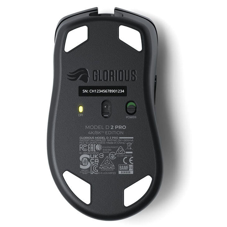 Glorious Model D 2 PRO Wireless, 4K/8K Polling - schwarz image number 6