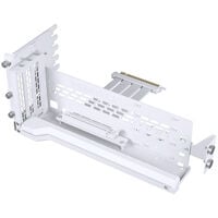 Phanteks Premium Vertical GPU Bracket + PCIe 4.0 x16 Riser Cable, DRGB - 220 mm, white