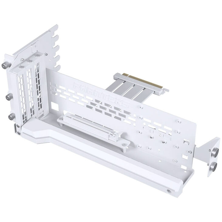 Phanteks Premium Vertical GPU Bracket + PCIe 4.0 x16 Riser Cable, DRGB - 220 mm, white image number 0