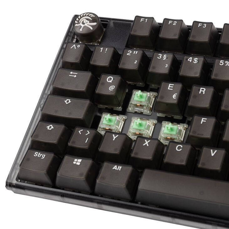 Ducky One 3 Aura Black Gaming Tastatur, RGB LED - Gateron Baby Kangaroo image number 4