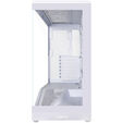 Lian Li Vector V100 PC Case, Midi Tower, ATX, RGB, Tempered Glass - White image number null