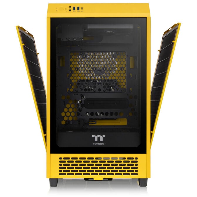 Thermaltake The Tower 200 PC-Geh&auml;use, Mini-Geh&auml;use, Mini-ITX, Tempered Glass - Bumblebee image number 10