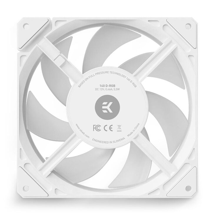 EK Water Blocks EK-Loop FPT 140er DRGB PWM Lüfter, 600-2200U/min - weiß image number 6