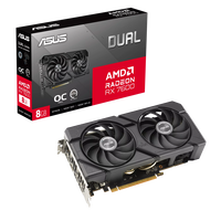 ASUS Dual Radeon RX 7600 EVO OC, 8192 MB GDDR6