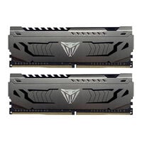 Patriot Viper Steel DDR4-3200 RAM, CL16, XMP - 32 GB Dual-Kit, silber