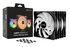be quiet! Light Wings LX ARGB PWM High Speed Fan, Triple Pack - 140mm, black image number null
