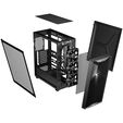 Corsair 3200D RS PC Case, Mid-Tower, ATX, Tempered Glass - Black image number null