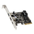 SilverStone SST-ECU05, 1x USB3.1 Typ-C + 2x USB3.0 + 2x intern USB3.0 - PCIe image number null