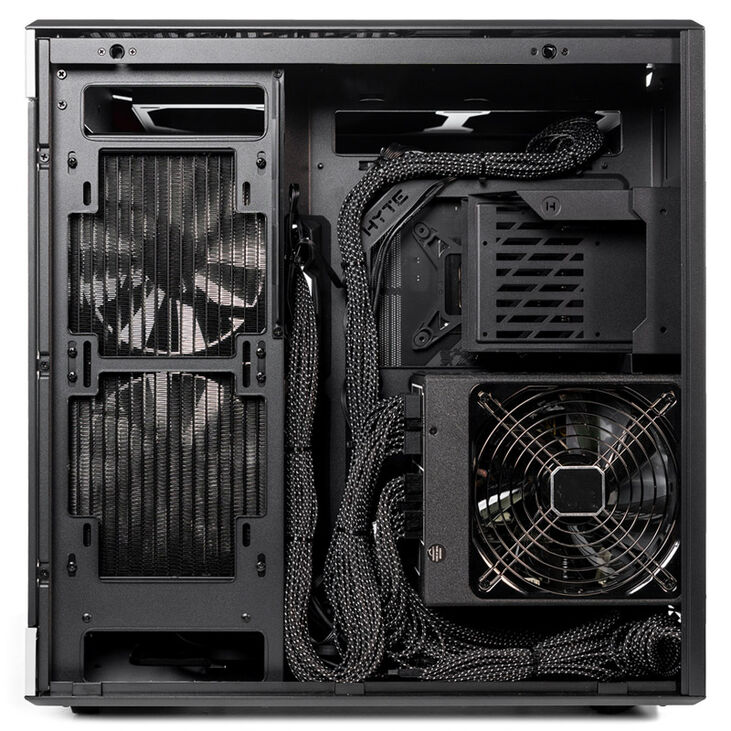 Hyte Y60 Midi Tower, Tempered Glass - schwarz/weiß image number 6
