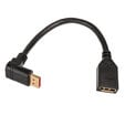 InLine DisplayPort Adapterkabel, 8K4K, nach unten gewinkelt - 0,15m image number null
