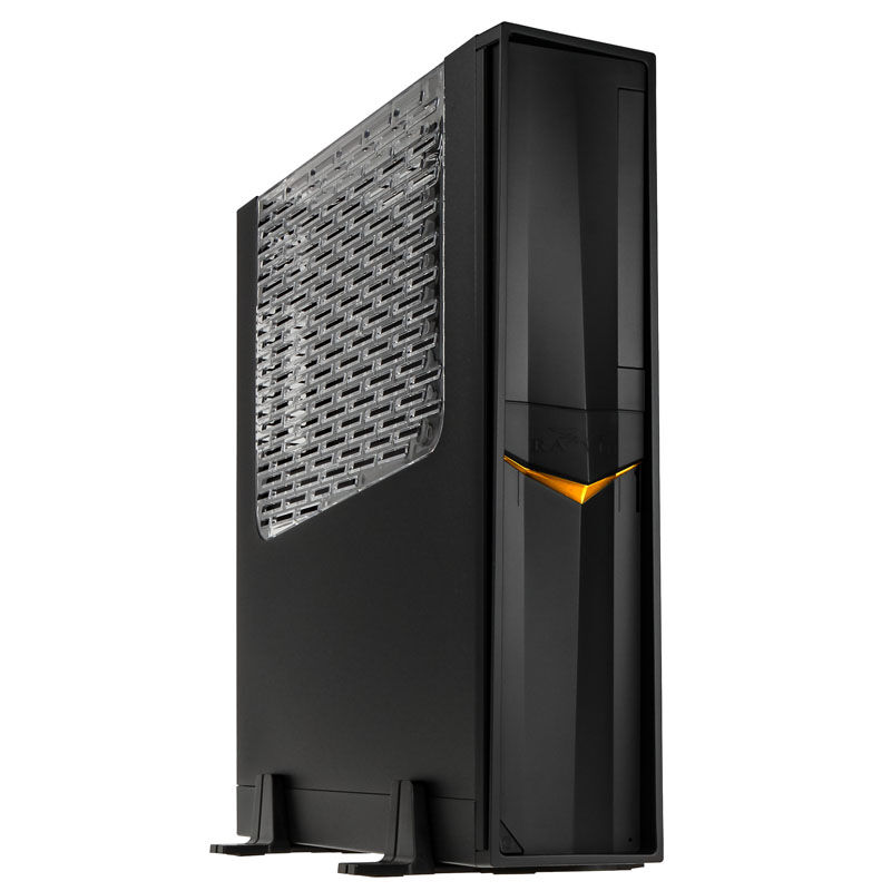 SilverStone SST-RVZ02B-W Raven HTPC Case - Black