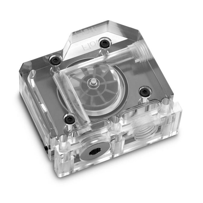 EK Water Blocks EK-Quantum Scalar Flowmeter Bottom-To-Top D-RGB - Black image number 2