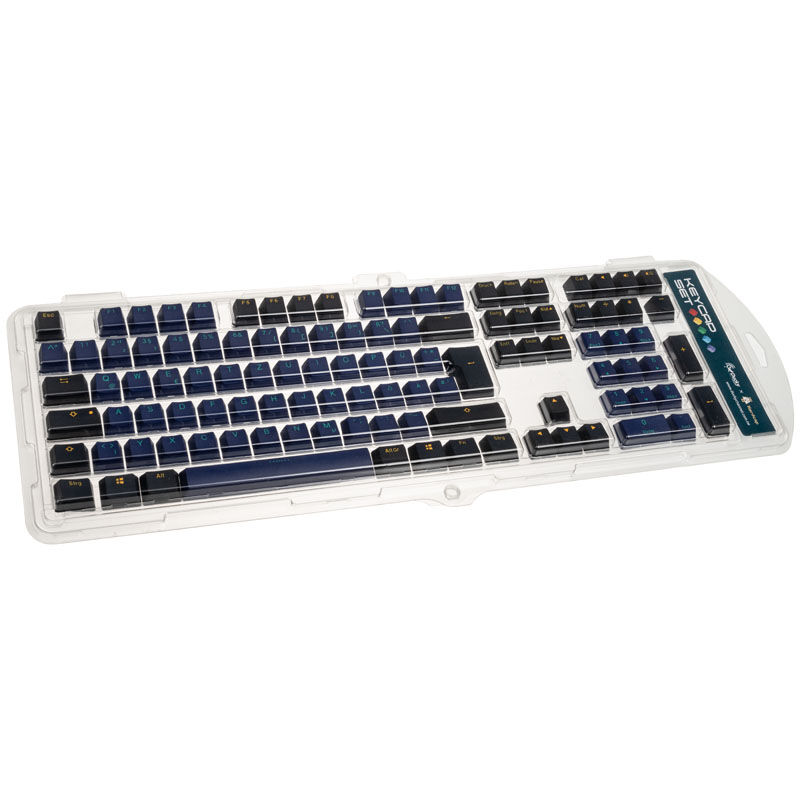 Ducky "Horizon" PBT Double-Shot Keycap Set, DE Layout Image