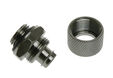 Bitspower Anschluss gerade G1/4 Zoll AG auf 11/8mm - schwarz gl&auml;nzend image number null
