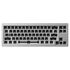Akko MonsGeek M7 VIA Barebone Gaming-Tastatur, 65%, Hot-Swap-fähig, RGB, ANSI-Layout - silber image number null