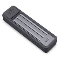 Seagate Ultra Compact SSD, USB-C 3.1 - 2TB, dark grey