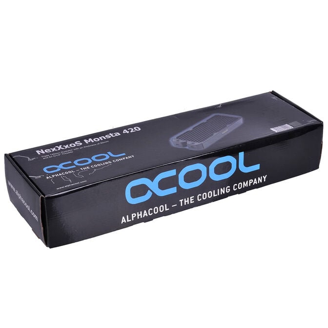 Alphacool NexXxoS Monsta Radiator - 420mm, black image number 2