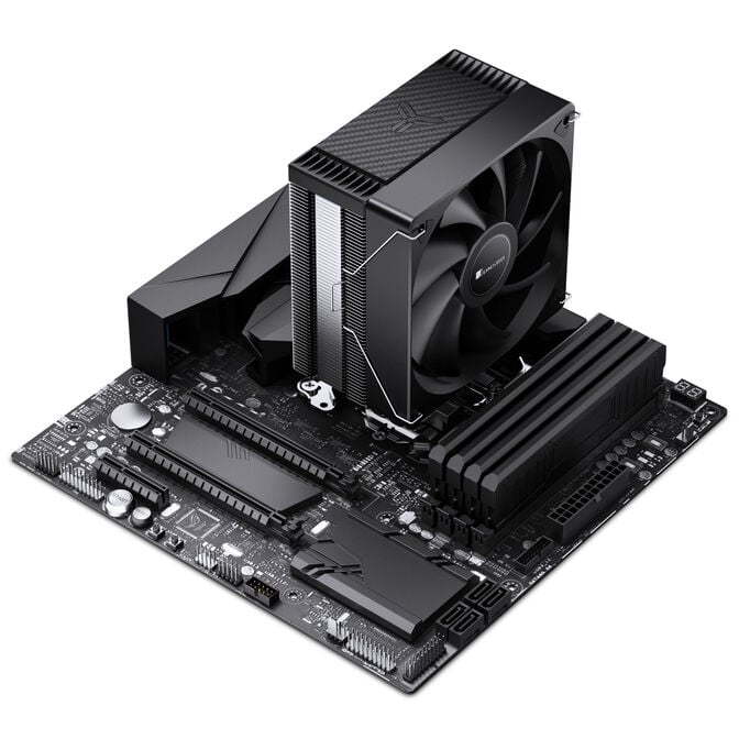 Jonsbo CR-1000MAX V2 CPU-K&uuml;hler, PWM - schwarz image number 9
