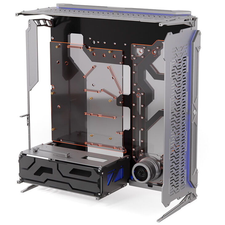 Singularity Computers Spectre 3.0 Ardus Gehäuse - silber image number 6