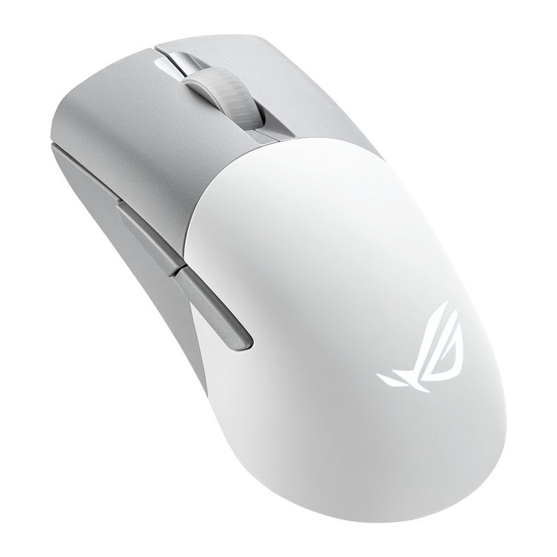ASUS ROG Keris Wireless Aimpoint Gaming Maus, weiß GAMO-1120