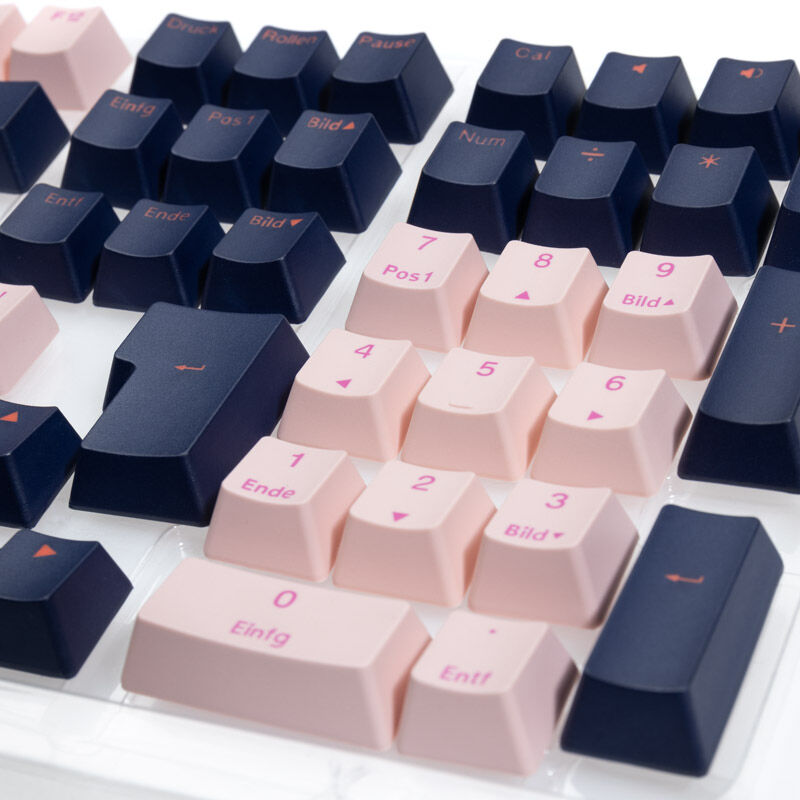 Ducky PBT Double-Shot Keycaps – US-Layout, 108 Tasten, Für Mechanische Tastaturen Mit Cherry MX